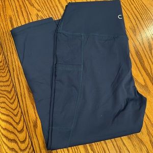 CVG Navy Blue Large Capri Leggings